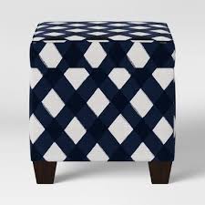 Black check storage ottoman $179.99 only $25.00 a month. Fairland Square Storage Ottoman Navy Buffalo Check Threshold Target Inventory Checker Brickseek