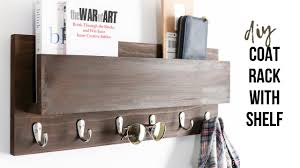 Notice that i cut a scrap 1×4 board down to 1 inch wide by 8 inches long to use as a chalk holder. Diy Wood Coat Rack Mail Holder Diy Huntress