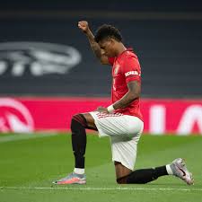 Marcus rashford was in unstoppable form in man united's fa cup win over marcus rashford was in superb form for united but rhys williams had struggled here, sportsmail's chris wheeler rates the performances of both sets of players The Meaning Behind Manchester United Star Marcus Rashford S Black Power Salute Against Tottenham Football London