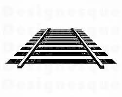 Rail Tracks Svg Railway Track Svg Railroad Svg Train Svg Etsy In 2021 Clip Art Svg Railway