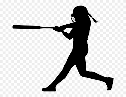 Well you're in luck, because here they come. Pin Softball Clipart Transparent Batting Softball Player Silhouette Png Download 396963 Pinclipart