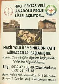 Hacı bektaş veli anadolu lisesi. Alevi Imam Hatip Lisesi Alevi Ogretmen Ve Alevi Ogrenci Bulamiyor Pirha