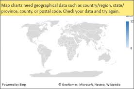 create a map chart in excel office support