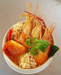 Kombinasi seafood iaitu kerang dan udang juga sememangnya menambah lebih. Resepi Maggi Kari Udang Galah Pawtaste Com