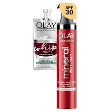 Olay regenerist whip delivers powerful wrinkle results without heaviness. Buy Olay Regenerist Mineral Sunscreen Face Moisturizer Zinc Oxide Spf 30 1 7 Oz Whip Face Moisturizer Travel Trial Size Gift Set Online In Germany B08mxt5jtt