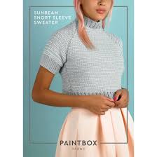 Intermediate no cold breeze can get you down when you can wrap yourself in warmth with our newest chunky cardigan, bingen. Sunbeam Short Sleeve Jumper Free Knitting Pattern In Paintbox Yarns Cotton Aran