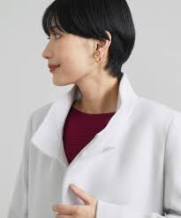 小さいサイズ]ウールビーバースタンドカラーコート/定番人気(その他のコート・ブルゾン)