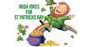 A woman shouts at her husband: Irish Jokes For St Patrick S Day Activities For Seniors