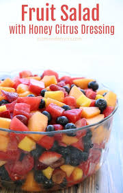 Fruit Salad With Honey Citrus Dressing Fruitsalad Fruit Salad With Honey Citrus Dressing Healthy Fruit Salad Citrus Dressing Recipe Dressing For Fruit Salad