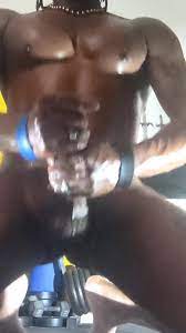 Cbx8 Gym Flow and African Dick Jerk Off Session watch online