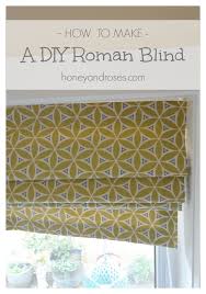 Buying blinds online is easy! How To Make A Diy Roman Blind Honey Roses