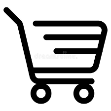 Illustration About Shopping Cart Icon Illustration Isolated Vector Sign Symbol Vector Black And White Illustration Of Cart Icon Icon Illustration Work Icon