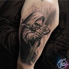 The human can either be a woman, or a man, depending on what the wearer wants. Chris Sinclair Tattoos Archer Girl For Zoran Facebook