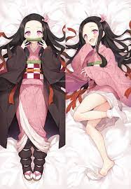 Nezuko Daki Kimetsu No Yaiba Body Pillow Anime Dakimakura Girl Anime Wolf Girl