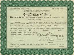 Some have gotten wet, others the kids have drawn on the back with crayons, others look like the dog ate. Birth Certificate Elsie Marie Ackley 1902 Patrick M Kelly S Family Tree