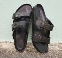 Mens Birkenstock Arizona EVA Slide Sandal - Black