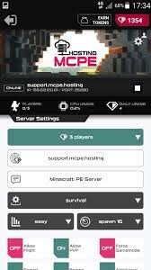 It takes a while to get the new items into this version, and the game can get leggy on servers. Server Hosting For Mcpe For Android Apk Download