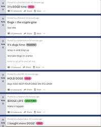 Compare the best personal finance apps in canada. Arjun Kharpal On Twitter Dogecoin A Cryptocurrency Originally Started As A Joke Is Up 72 Reddit Is At It Again Here Are Some Screenshots From A Reddit Board Called Satoshistreetbets Satoshi