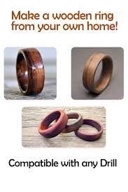 To transfer a pattern onto a metal surface, use carbon paper. Ring And Button Drill Bit 8pcs Wooden Rings Dremel Crafts Drill Bits