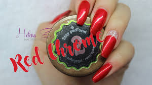 Red Chrome Nails Sommernail Youtube I've been avoiding gel nails as they're extremely harmful to my nails;