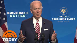 Democratic candidate tells americans it is 'time to come together as a nation to heal' in his appeal to national unity as americans anxiously await election joe biden appealed to national unity as he inches closer to the presidency. President Elect Biden Names Key Members Of His New Administration Today Youtube