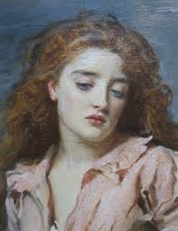 The Martyr of the Solway" {1871} By ~ Sir John Everett Millais