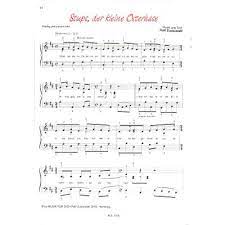 chorus c f stups, der kleine osterhase g c fällt andauernd auf die nase, am dm7 ganz egal, wohin er lief, g c immer ging ihm etwas schief. Rolfs Gute Laune Klavierkinderalbum
