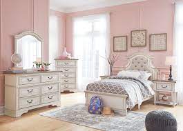 Shop our selection of kids bedroom sets, including girls twin bedroom sets. Realyn Chipped White Chest In 2021 Bedroom Set Bedroom Panel Twin Bedroom Sets
