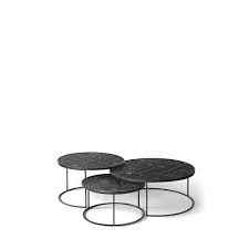 See more ideas about nesting coffee tables, round nesting coffee tables, coffee table. Ancestors Tabwa Round Nesting Coffee Table Set Of 3 Mantra Furnishings