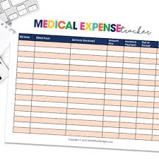 Pratiko february 23, 2021 bill spreadsheet no comments. Medical Expense Tracker