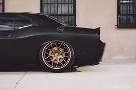 Dodge Challenger On Avantgarde Wheels Dodge Challenger Dodge Challenger Black Challenger Srt8