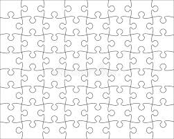 Editable 4 piece puzzle template. Jigsaw Puzzle Template Editable Blend Stock Vector Illustration Of Group Construction 60935339