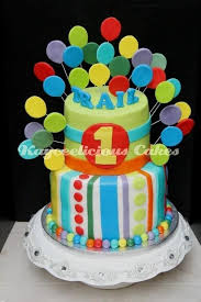Birthday Cake Ideas For 1 Year Old Boy Color Burst Children S Birthday Cakes Cake Kids Cake Childrens Birthday Cakes