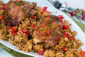 Simple dish with a spice just right for the entire family. Slow Cooker Adobo Chicken And Rice