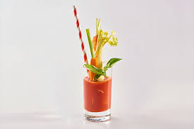 Quattro ingredienti per un bloody mary extra speciale. Virgin Bloody Mary Samurai Samurai