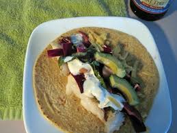 This goes great on fish tacos, of course, since that's what it's designed for! Fish Tacos With Creamy Cilantro Sauce The Toy Box Suburban Farm
