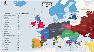 The Histomap Of Europe Every Year European History European Map History