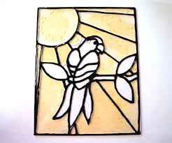 Etched glass window film by wallpaper for windows is the easy, affordable way to decorate windows, glass doors and showers with the look of expensive frosted or etched glass. Easy Diy Faux Stained Glass Suncatcher With Envirotex Lite