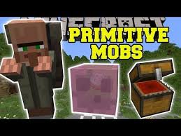 At the moment, primitive mobs 1.12.2 has more than 15 different mobs: Minecraft Primitive Mobs Mod Treasure Slimes Evil Chests Traveling Merchants Mod Showcase Youtube Minecraft Mods Mini Games Minecraft