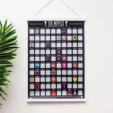 Like our first list, we chose movies based on. Cool Stuff The 100 Movies Bucket List Scratch Off Movie Poster