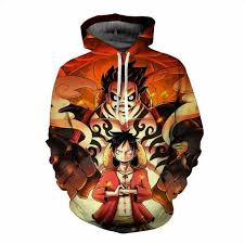 One Piece Luffy Hoodie Anime Sweatshirts 3d Hoodie