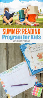 Free Printable Summer Reading Log For Kids