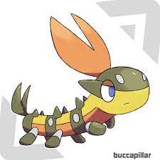 015 Buccapillar By Marix20 Cute Pokemon Wallpaper Concept Art Characters Anime Chibi