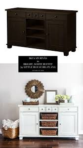 10 Totally Ingenious Ridiculously Stylish Ikea Hacks 2 Live Simply By Annie Ikea Buffet Buffet Makeover Ikea Hack