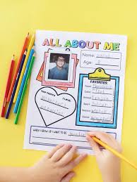 Free pdf worksheets from k5 learning's online reading and math program. All About Me Worksheet Free Printable Simply Bessy