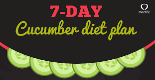 cucumber diet plan lose up to 7 kgs in 7 days weight