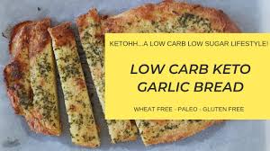 Low Carb Keto Garlic Bread Ketohh The Best Keto Garlic Bread Recipe And Easy To Make Youtube