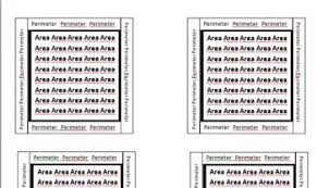 Pin On Area Perimeter