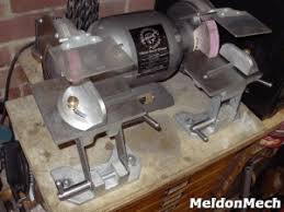 Ever since i got my ryobi bench grinder, i've not been happy with its placement in the garage. Homemade Bench Grinder Tool Rest Homemadetools Net