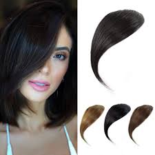 Get the look of long fringe bangs without the commitment of a cut. Buy Dsoar Side Bangs Clip In Bangs Real Human Hair Bang Natural Clip On Side Bang Straight Fringe Hair Extension Natural Black Online In Indonesia B08pf8txxm